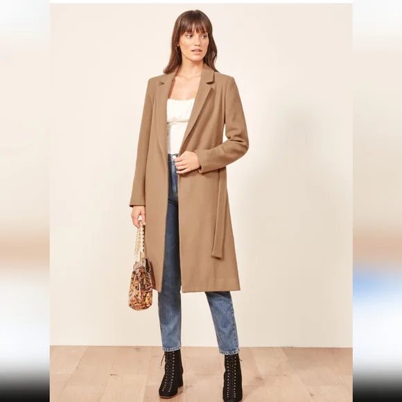 Reformation Barton Coat Size XS - Picture 1 of 8